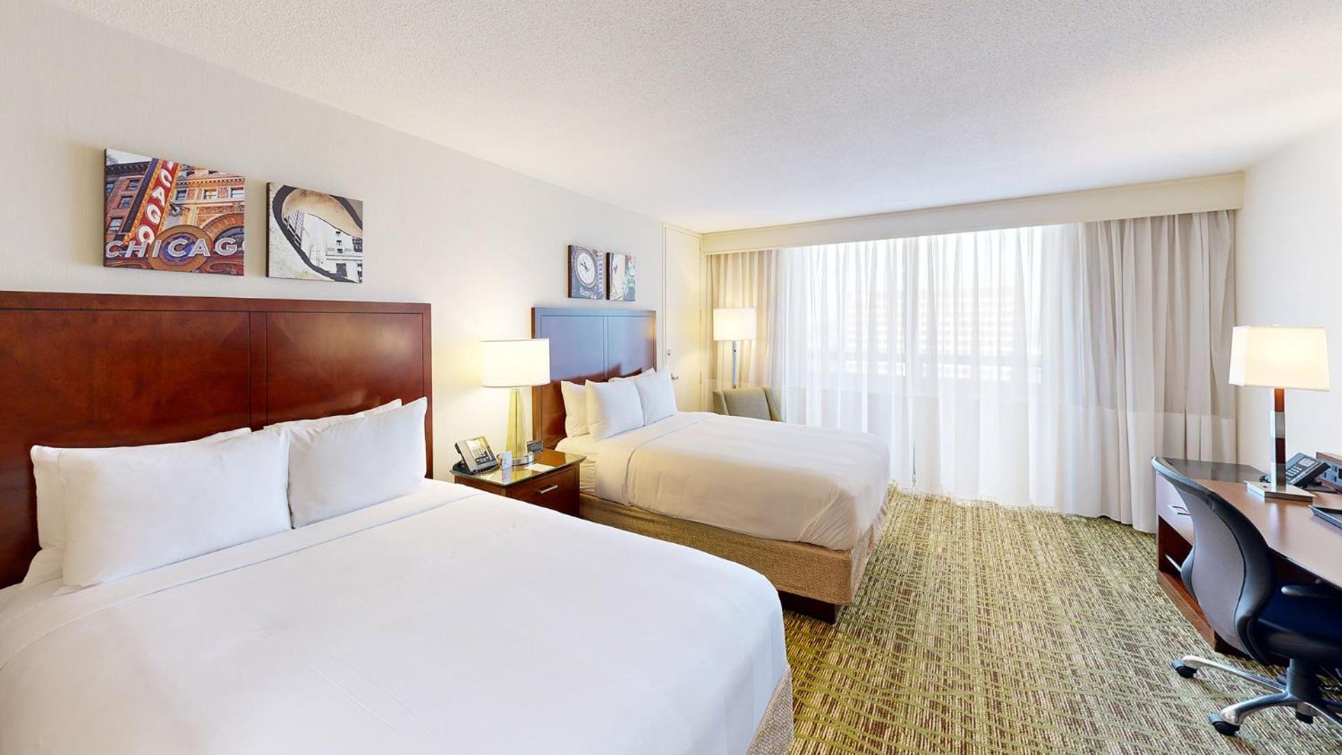 Hotel Marriott Chicago O'Hare Rosemont Exterior foto